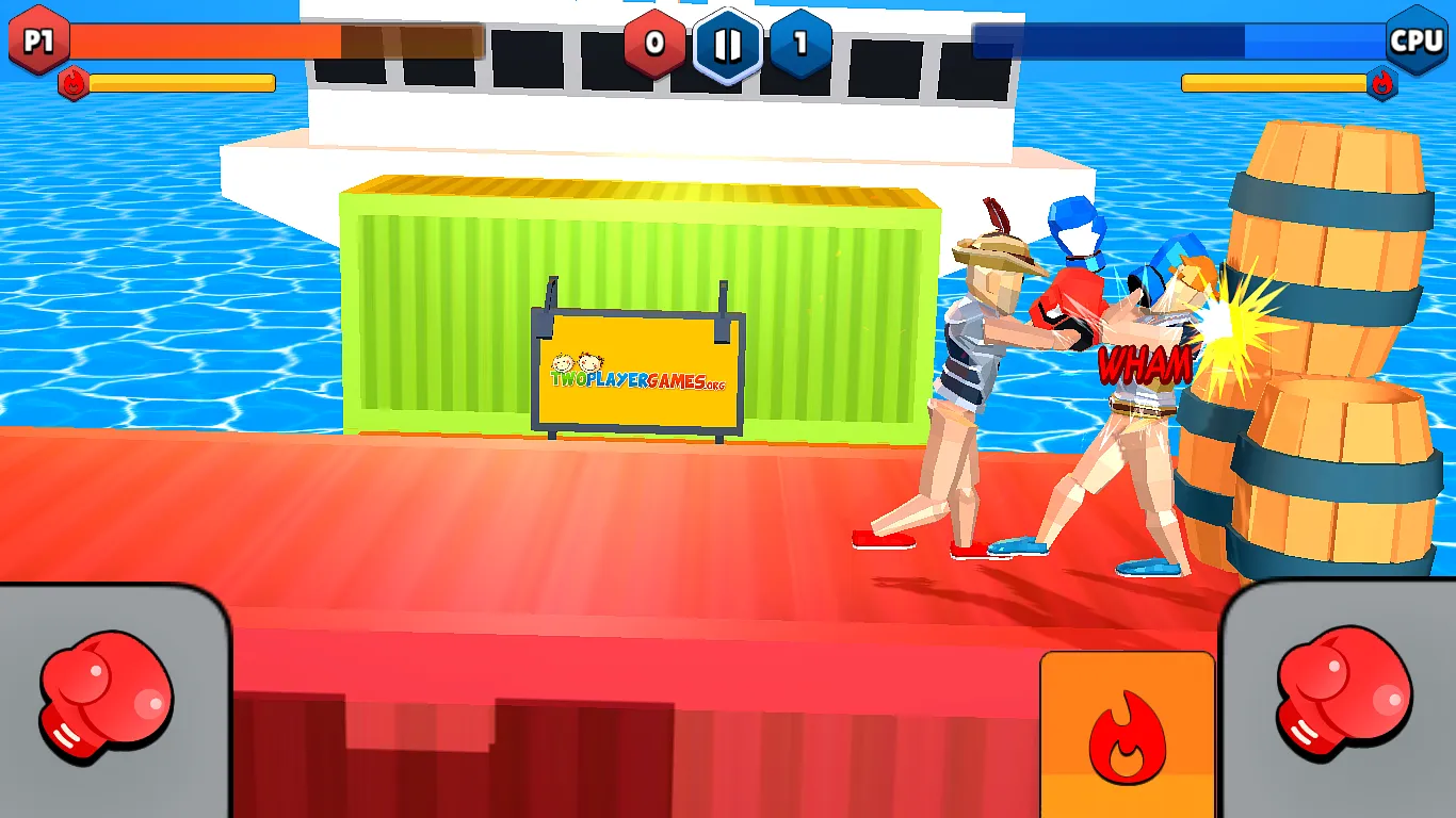 Ragdoll Wrestlers - 2 Player | Indus Appstore | Screenshot