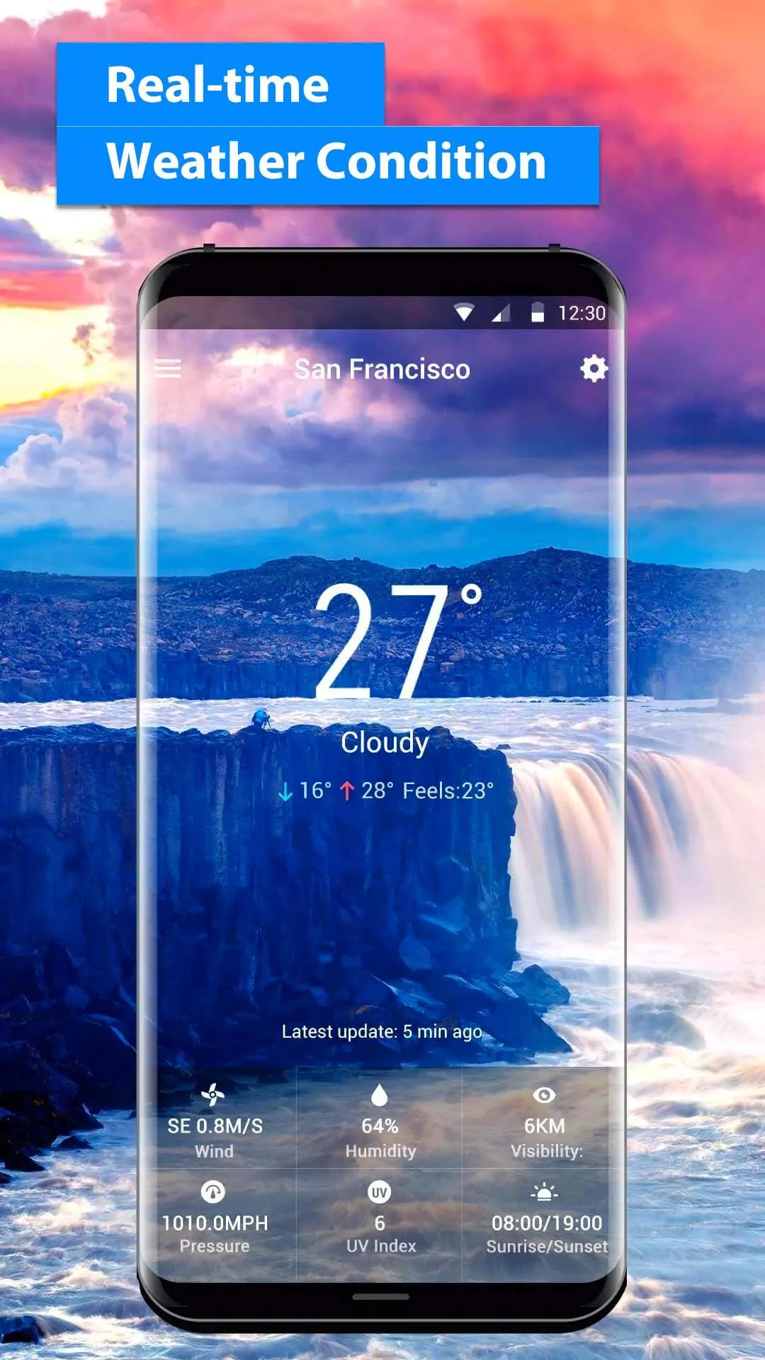 live weather widget accurate | Indus Appstore | Screenshot
