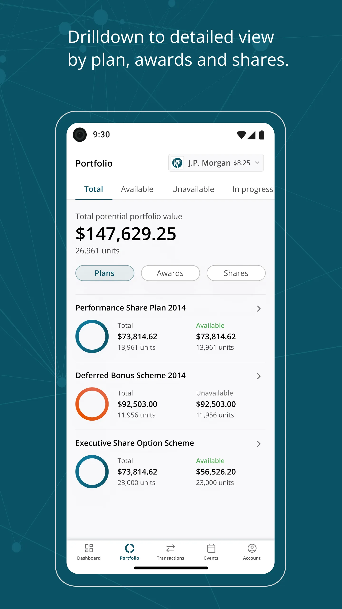 J.P.Morgan Workplace Solutions | Indus Appstore | Screenshot
