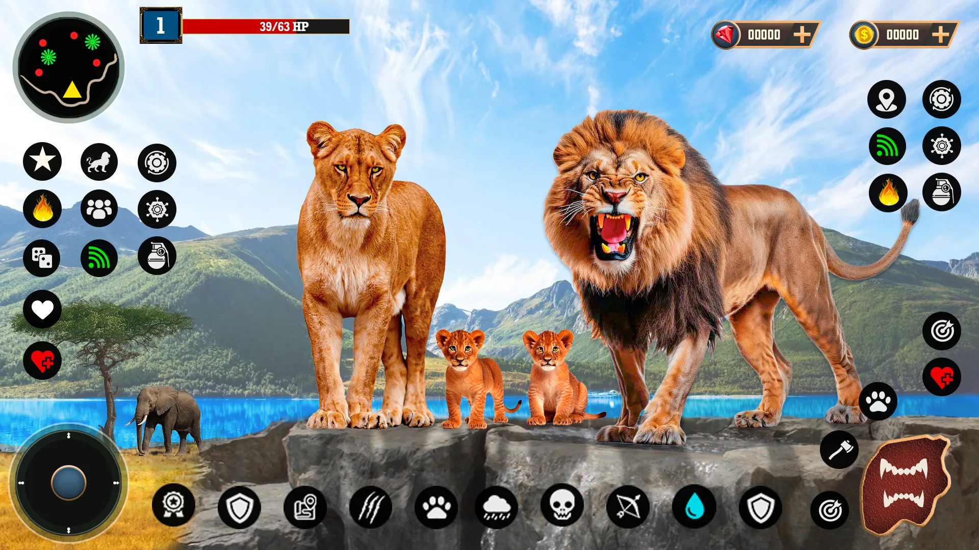 Lion Simulator Animal Games 3d | Indus Appstore | Screenshot