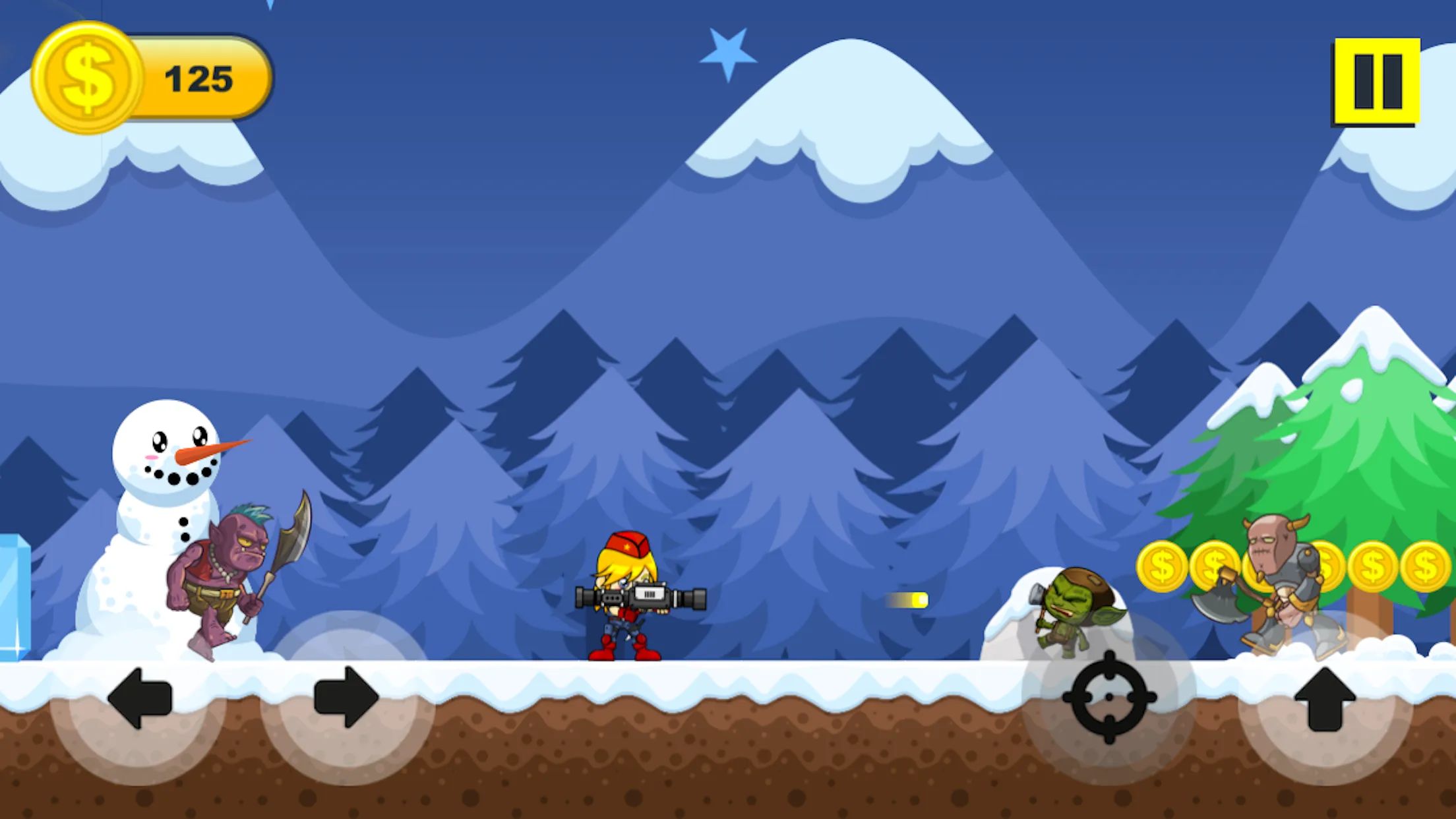 Soldier 2D: Run 'N Gun | Indus Appstore | Screenshot