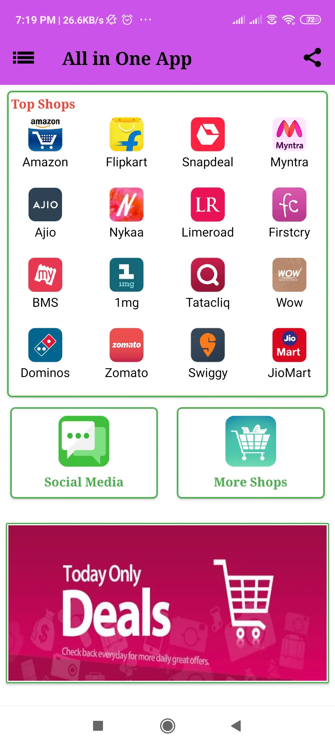 All in One Online Shopping App | Indus Appstore | Screenshot