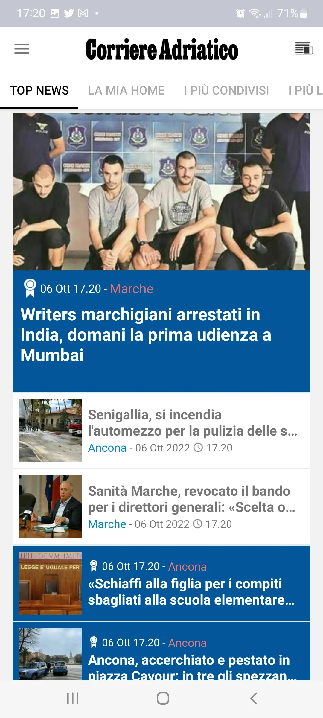 Corriere Adriatico | Indus Appstore | Screenshot