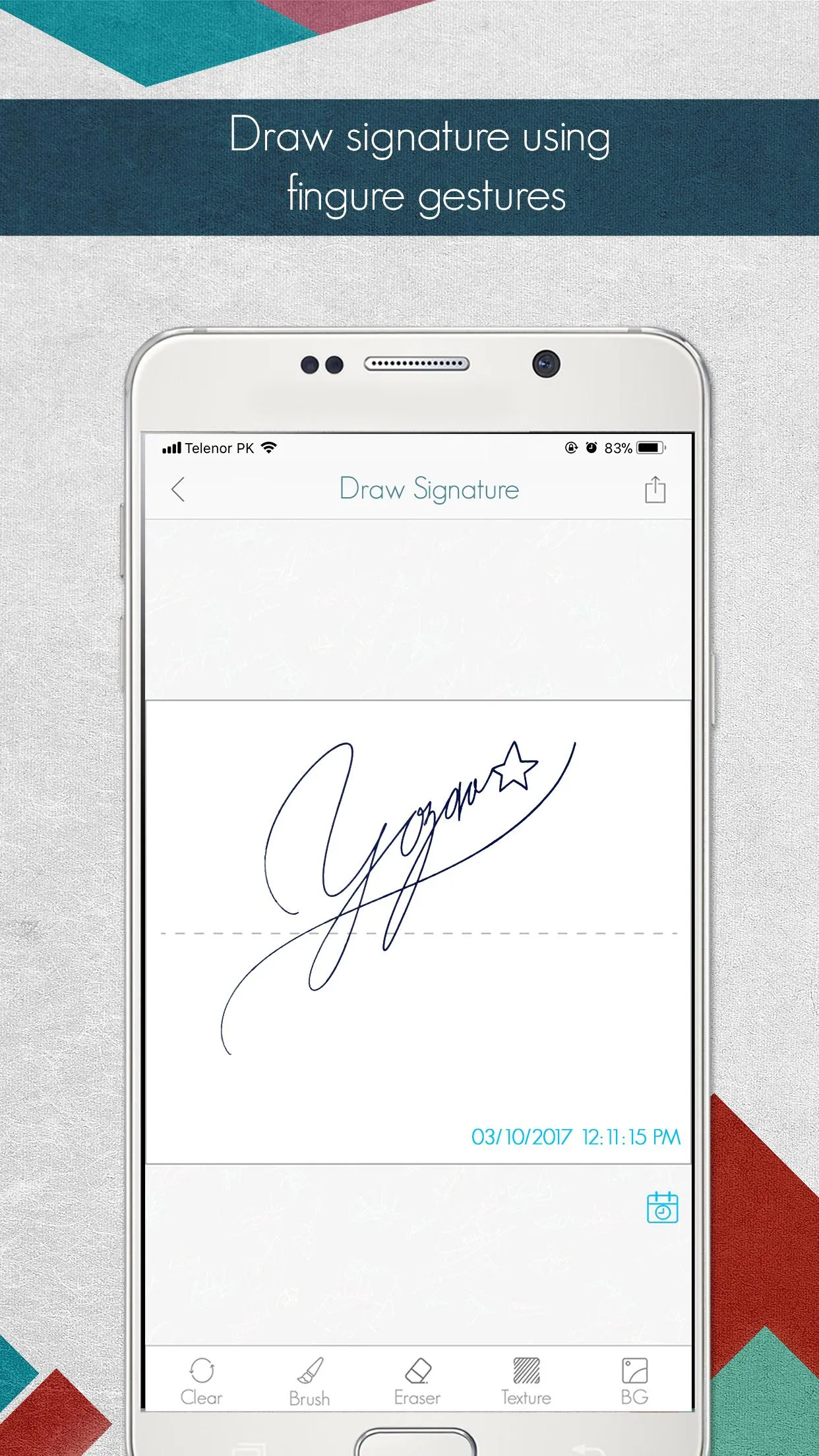 Autograph+: Signature Maker | Indus Appstore | Screenshot