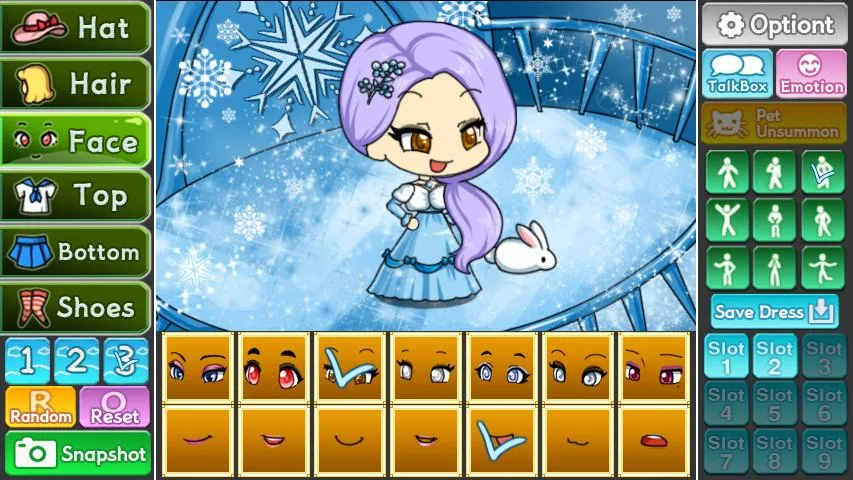 IcePrincess PrettyGirl dressup | Indus Appstore | Screenshot