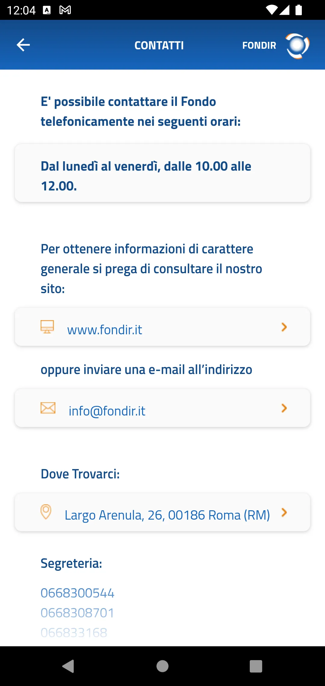 Fondir - Verifiche in remoto | Indus Appstore | Screenshot