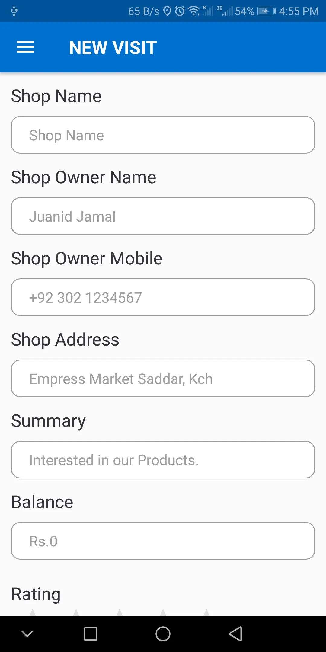 Sales Monitoring System | Indus Appstore | Screenshot