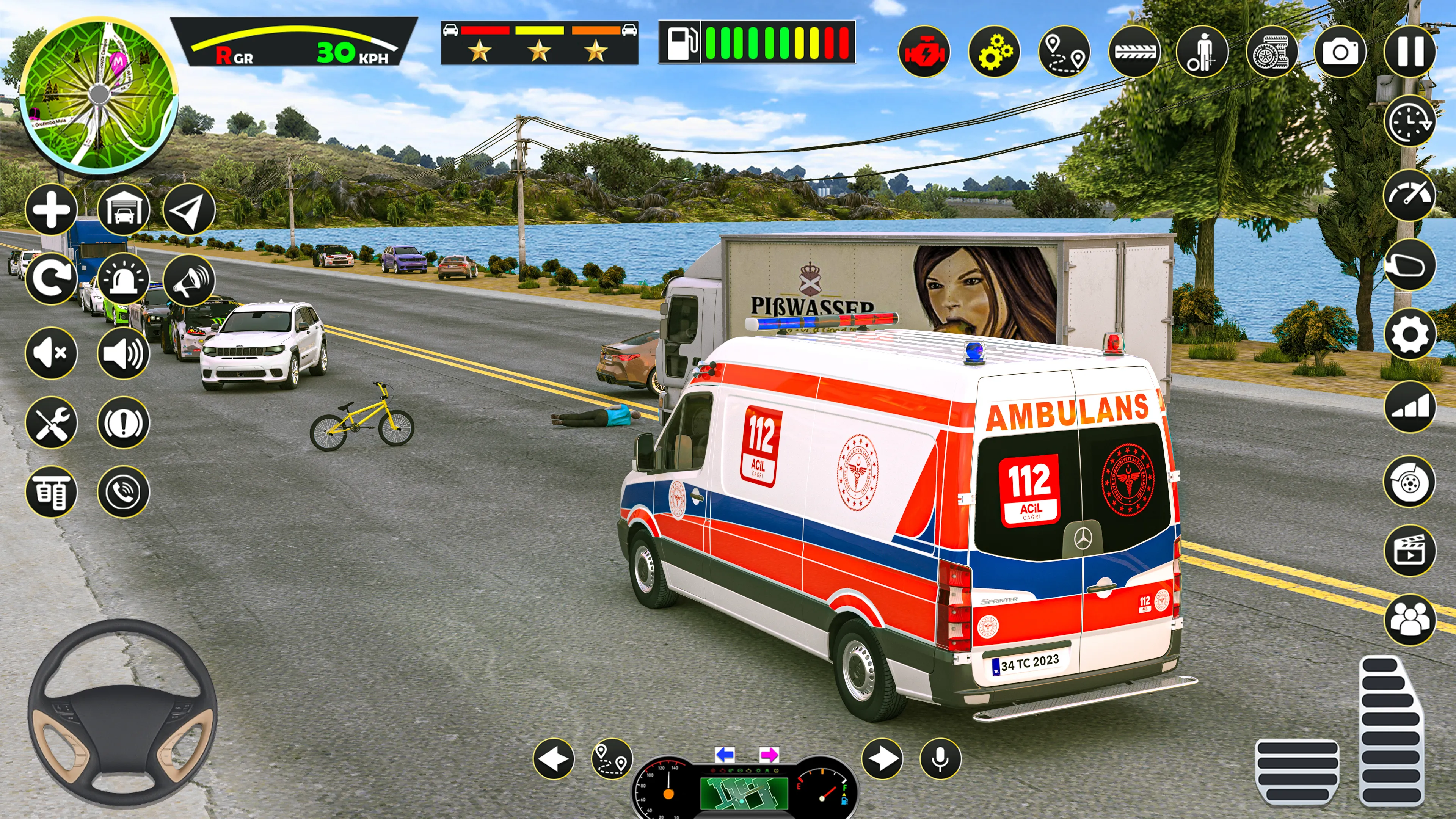 US Ambulance Driving Game 3D | Indus Appstore | Screenshot