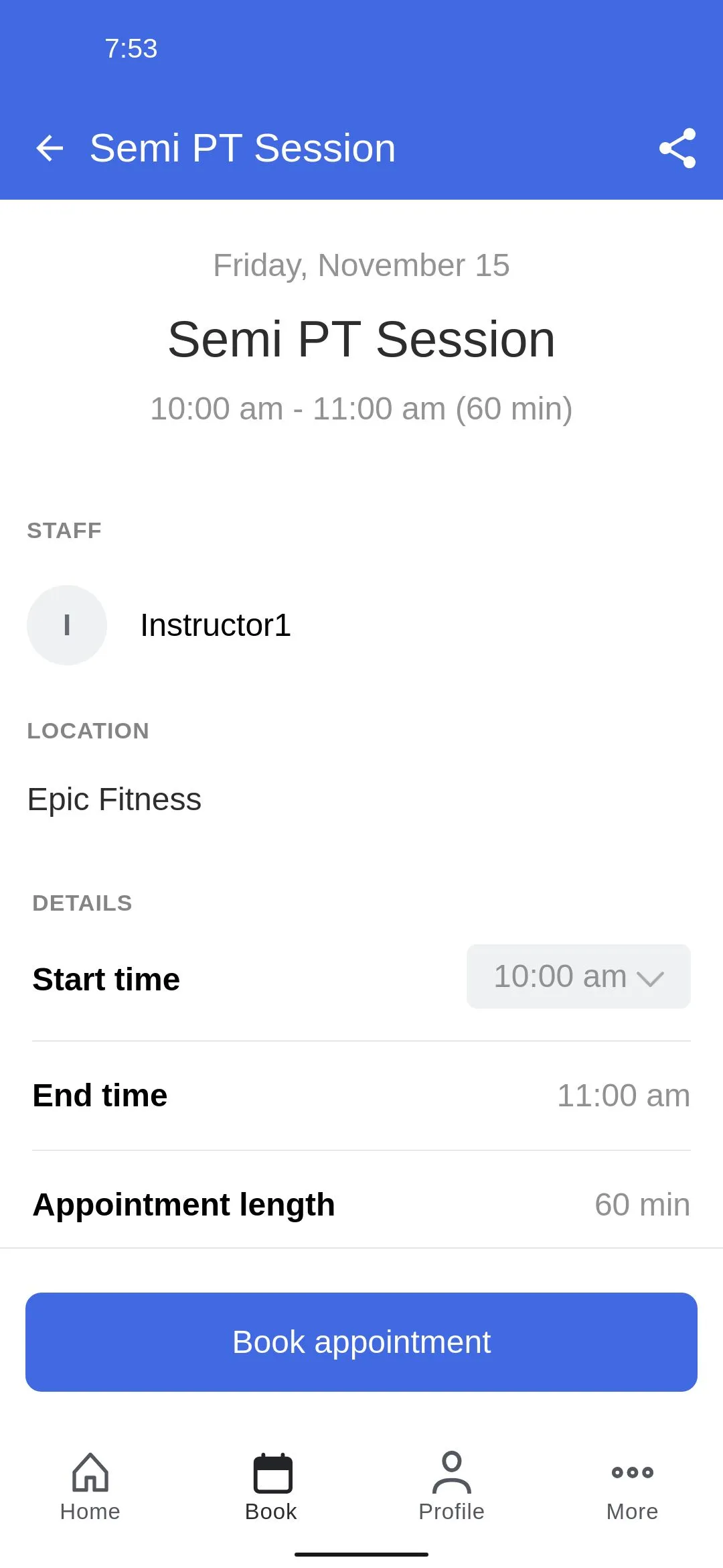 Epic Fitness - Utah | Indus Appstore | Screenshot