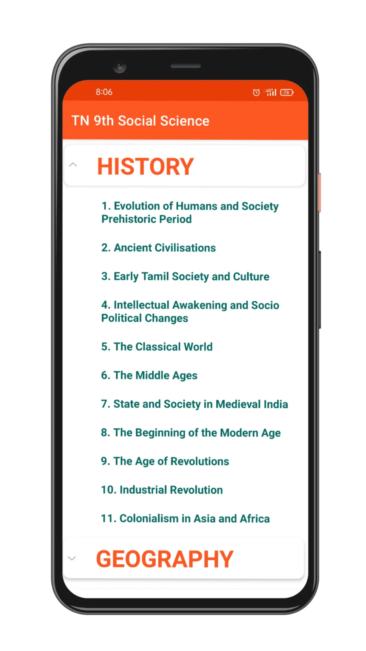 TN 9th Social Science Guide | Indus Appstore | Screenshot