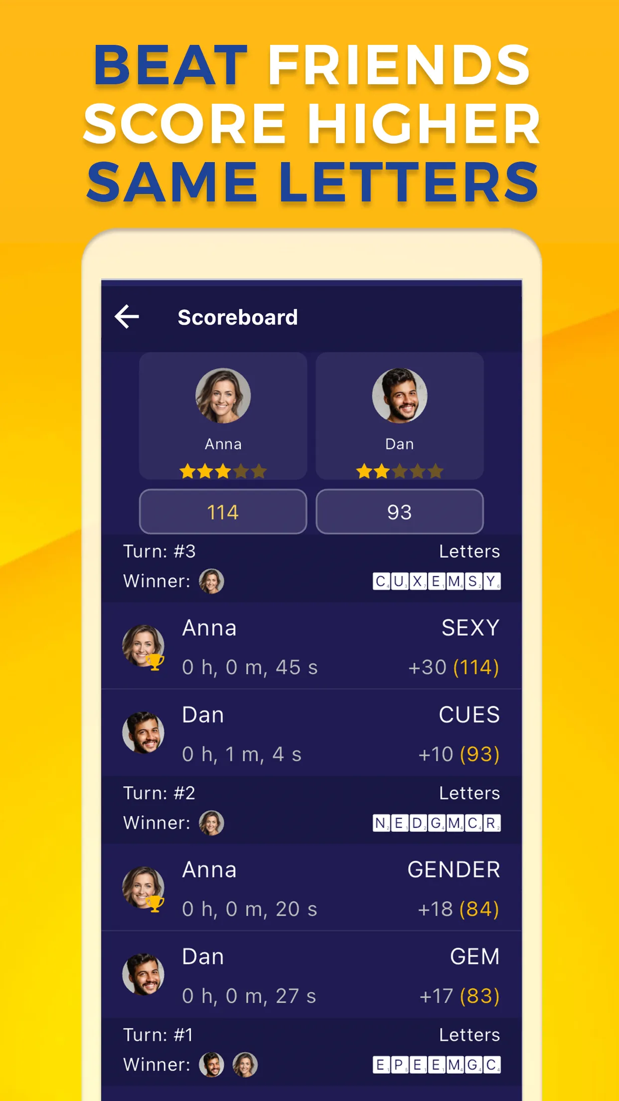 WordCrex - The fair word game | Indus Appstore | Screenshot