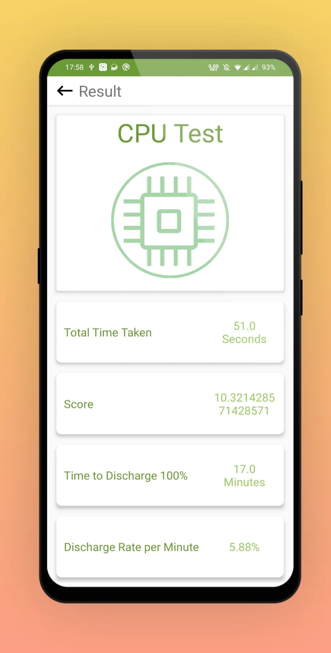 Battery Drain Speed tester | Indus Appstore | Screenshot