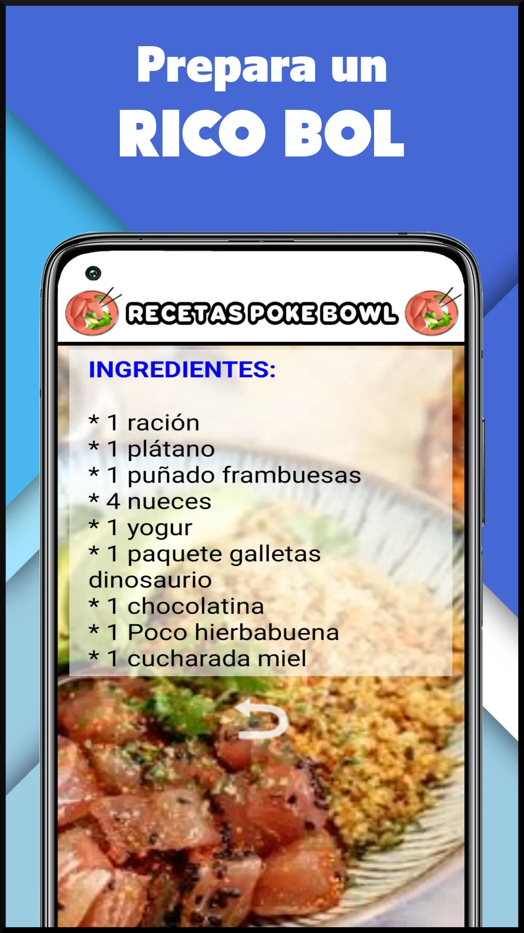 Poke Recetas Bowl | Indus Appstore | Screenshot