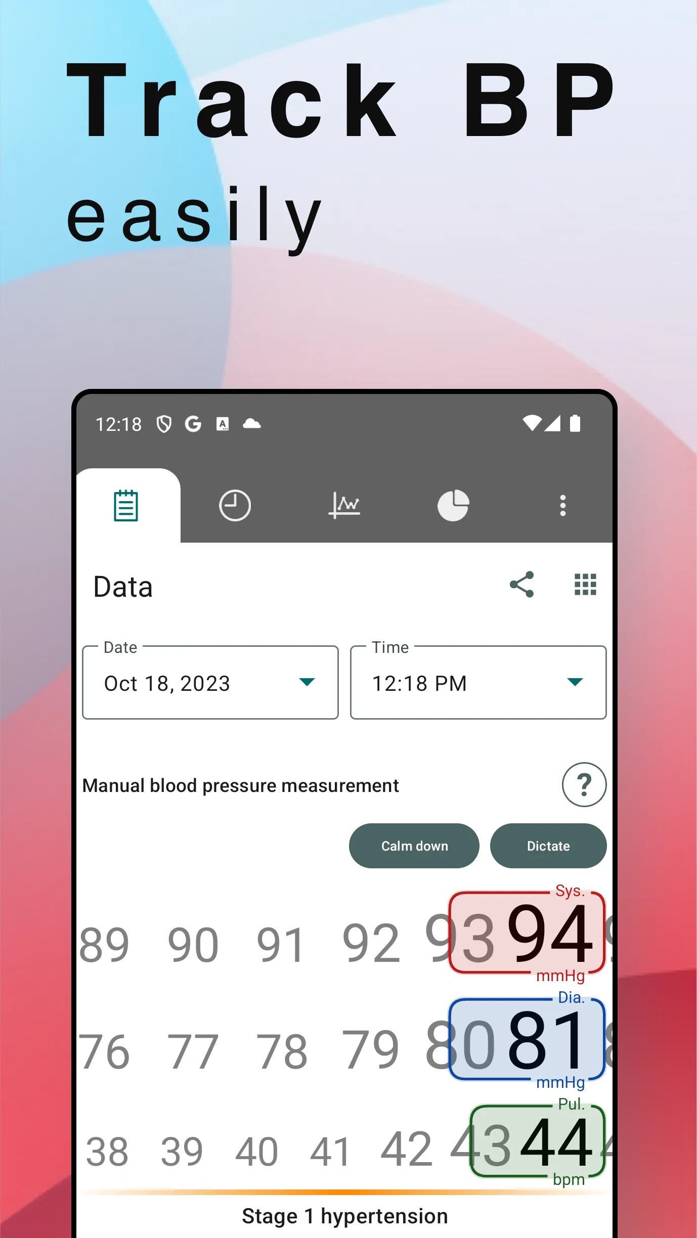 Blood Pressure | Indus Appstore | Screenshot