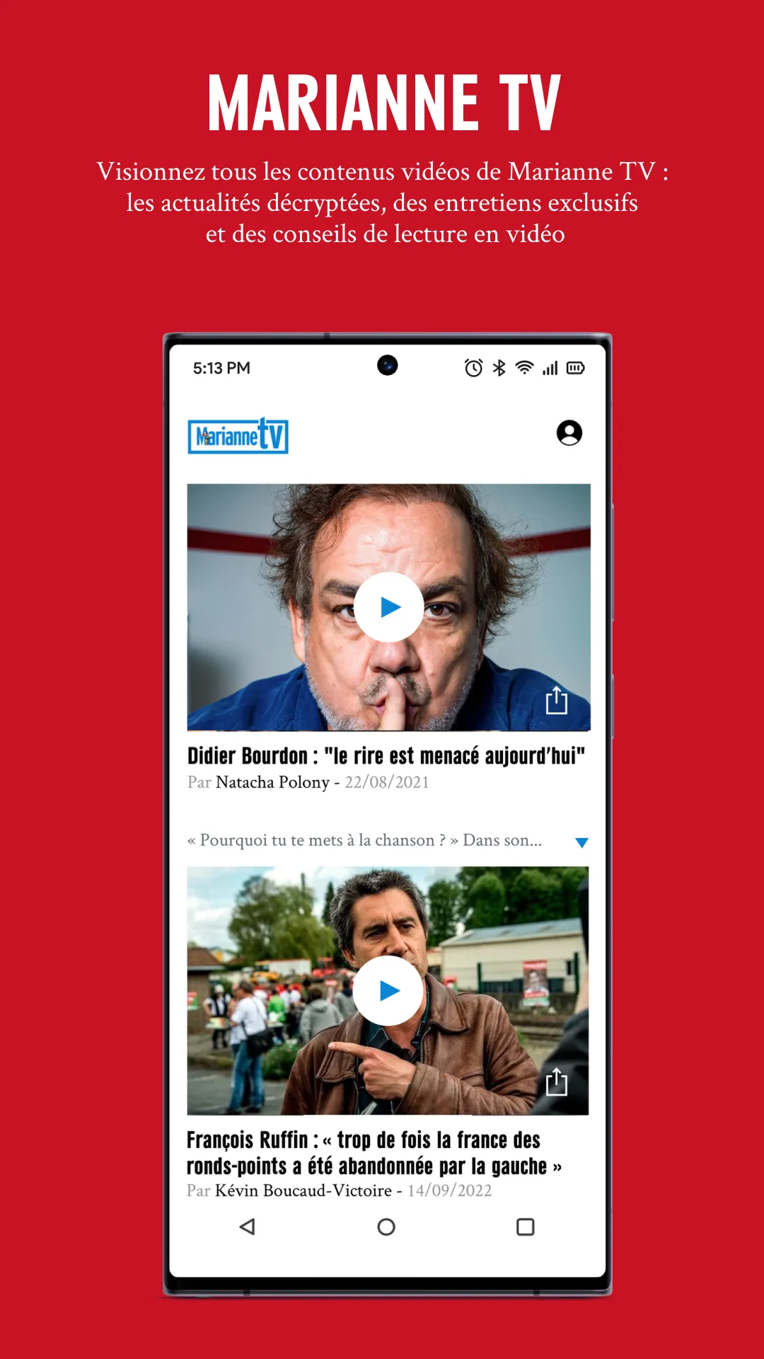 Marianne - Actualités & Débats | Indus Appstore | Screenshot