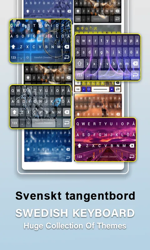 Swedish  Typing Keyboard APP | Indus Appstore | Screenshot