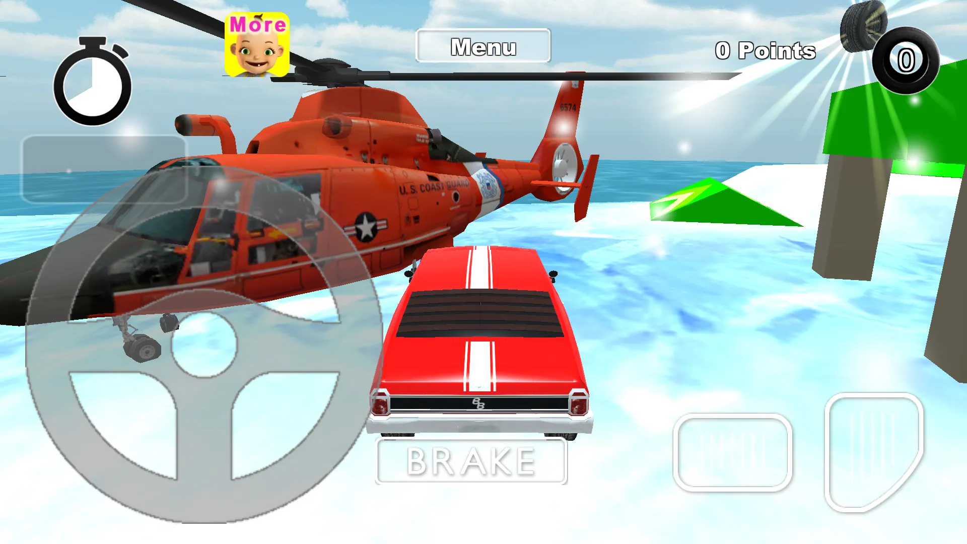 Snow Car Race & Stunts Extreme | Indus Appstore | Screenshot