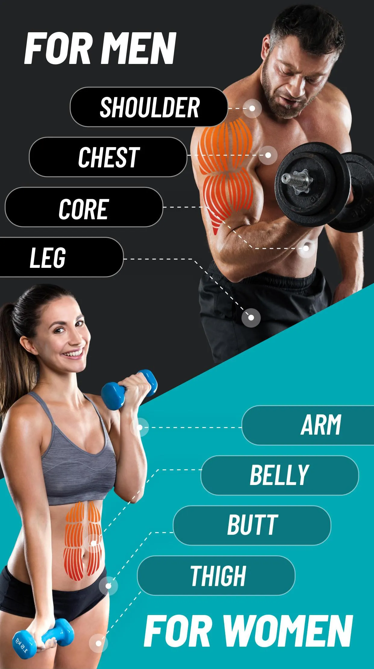 Dumbbell Workout at Home | Indus Appstore | Screenshot