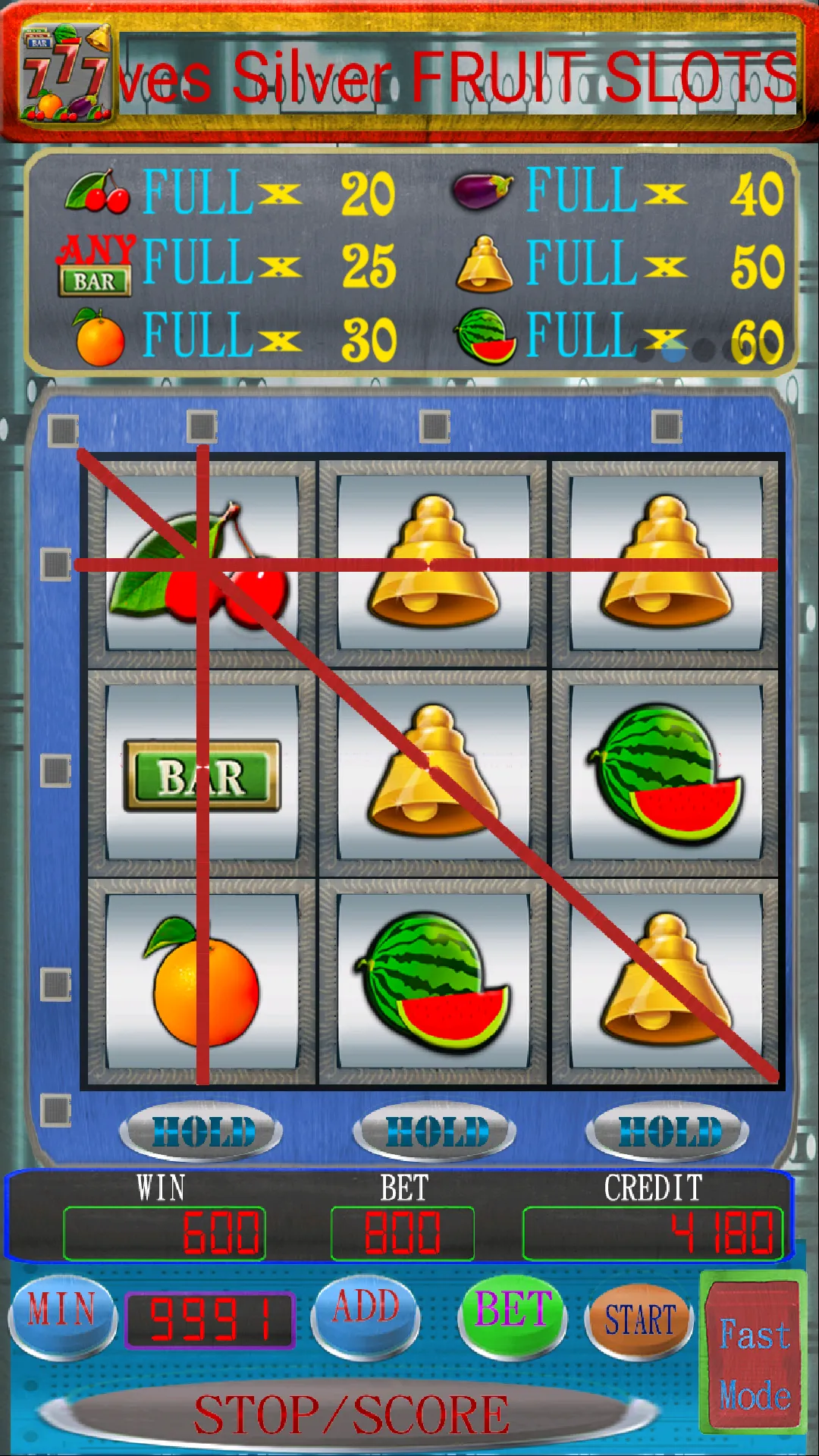 Five Silver FRUIT SLOTS | Indus Appstore | Screenshot