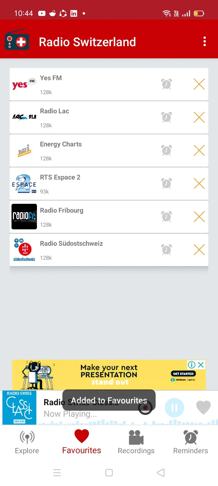 Radio Swiss : Online FM App | Indus Appstore | Screenshot