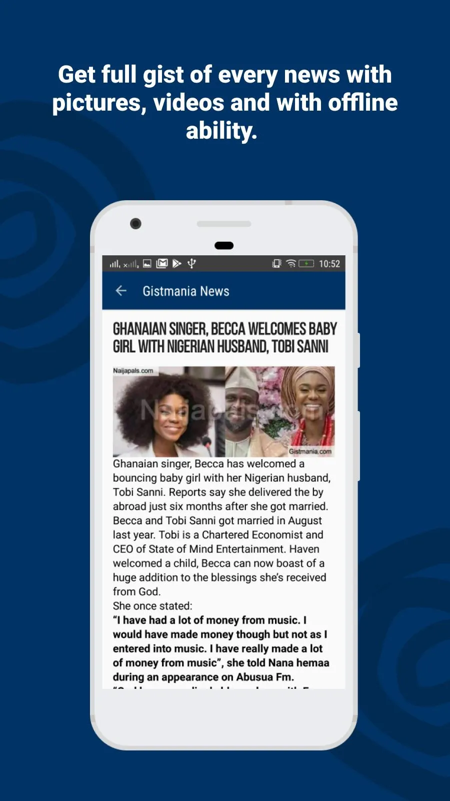 Naija News Gistmania Naijapals | Indus Appstore | Screenshot