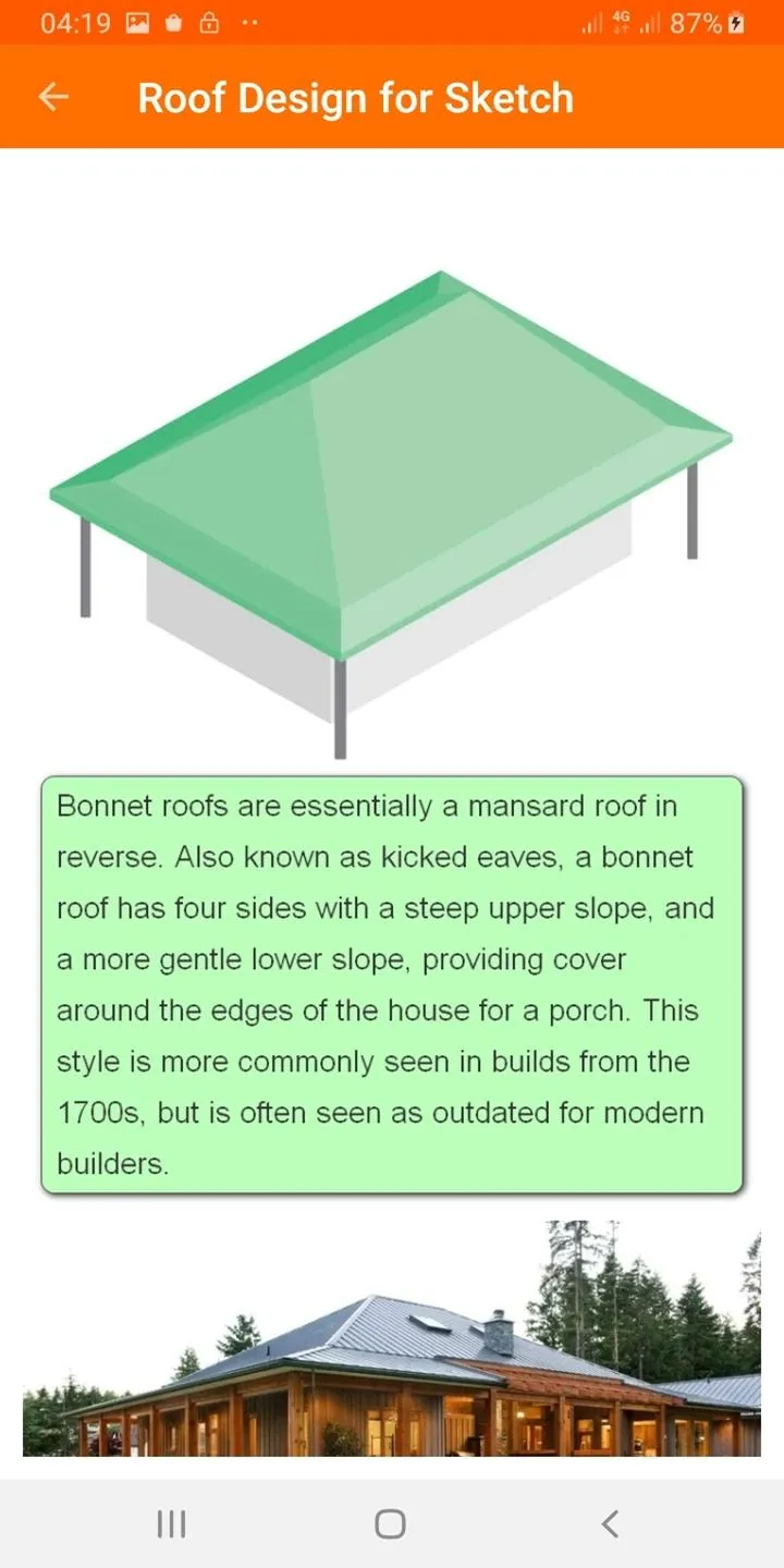 Roof Design for Sketch Drawing | Indus Appstore | Screenshot