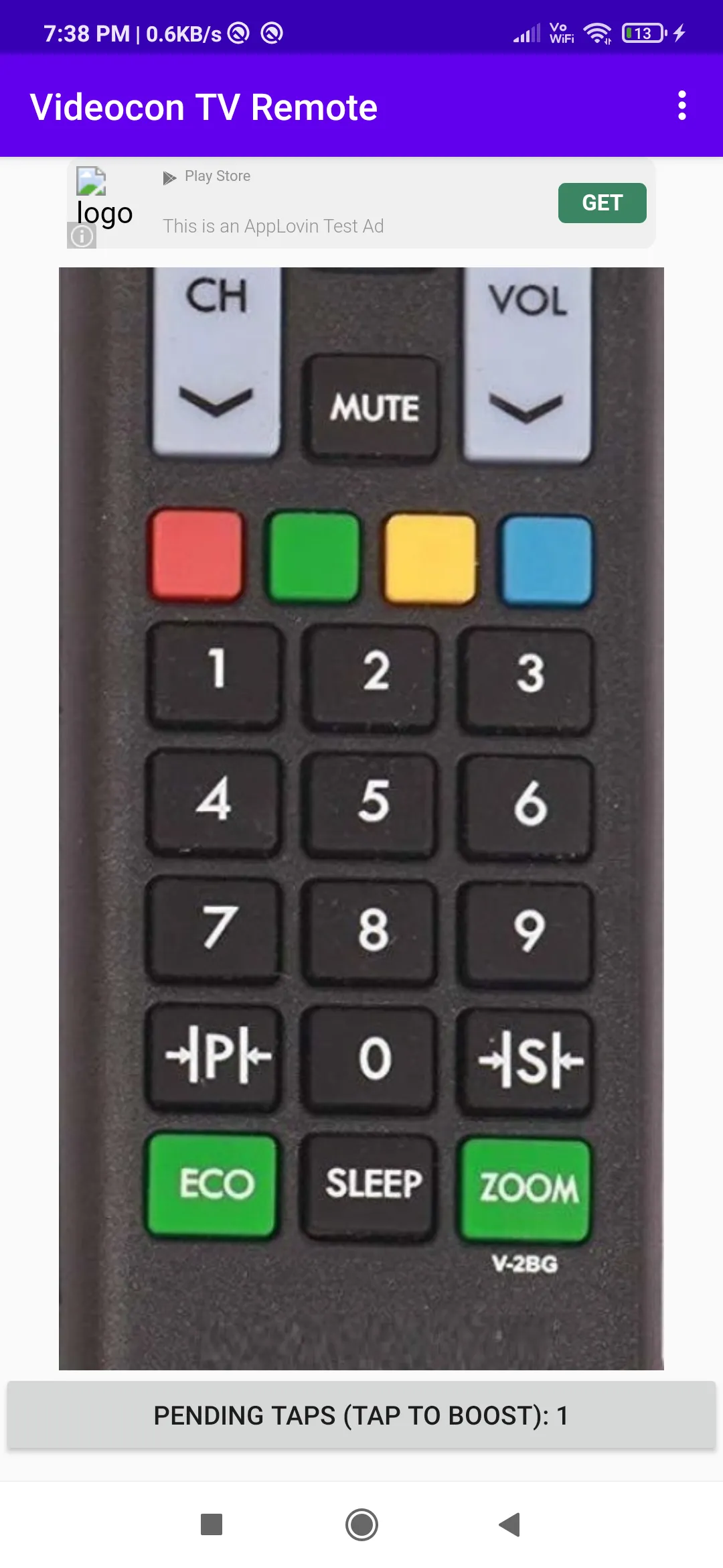 Videocon Tv Remote | Indus Appstore | Screenshot