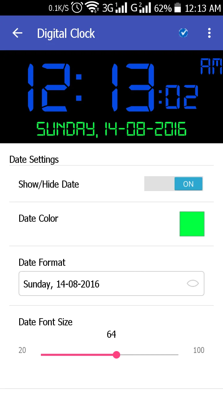 True Digital Clock | Indus Appstore | Screenshot