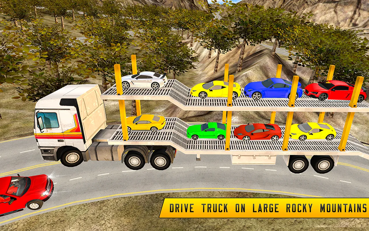 Car Carrier Cargo Truck Game | Indus Appstore | Screenshot