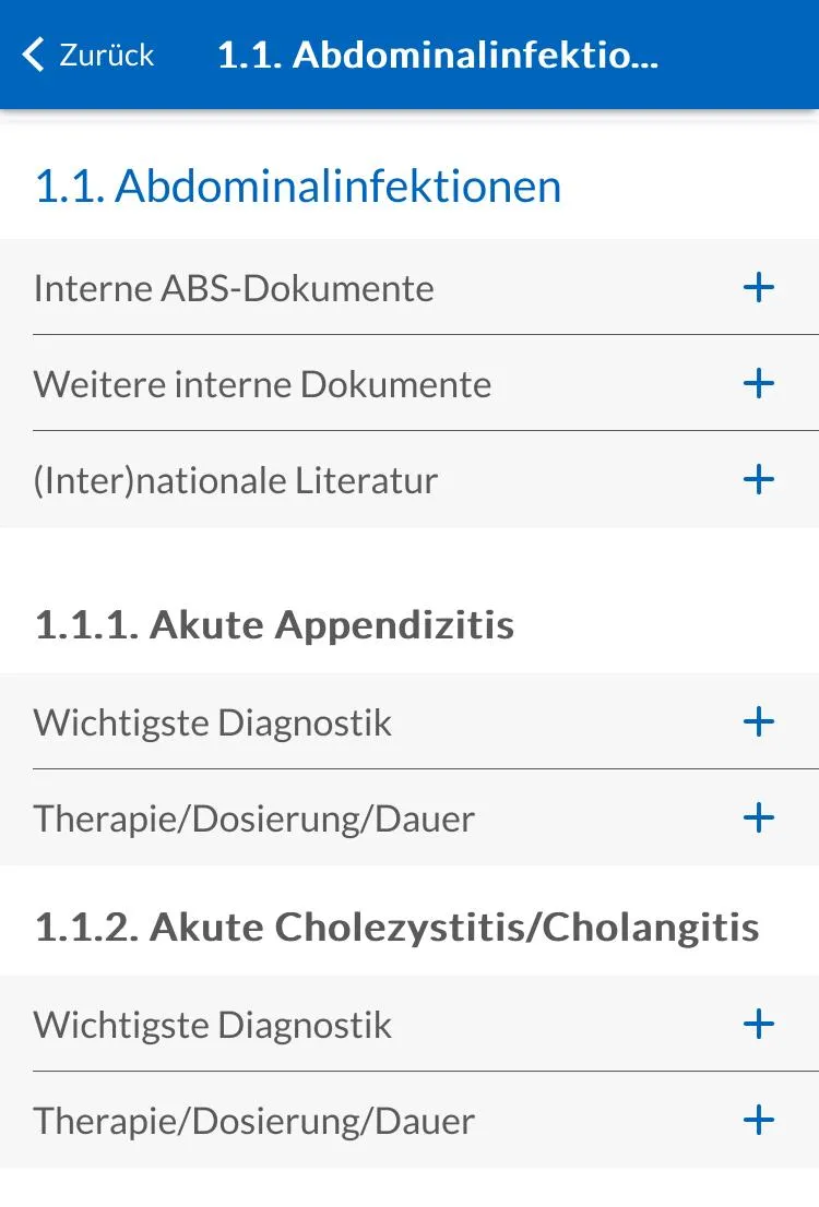 Antiinfektiva Leitfaden | Indus Appstore | Screenshot