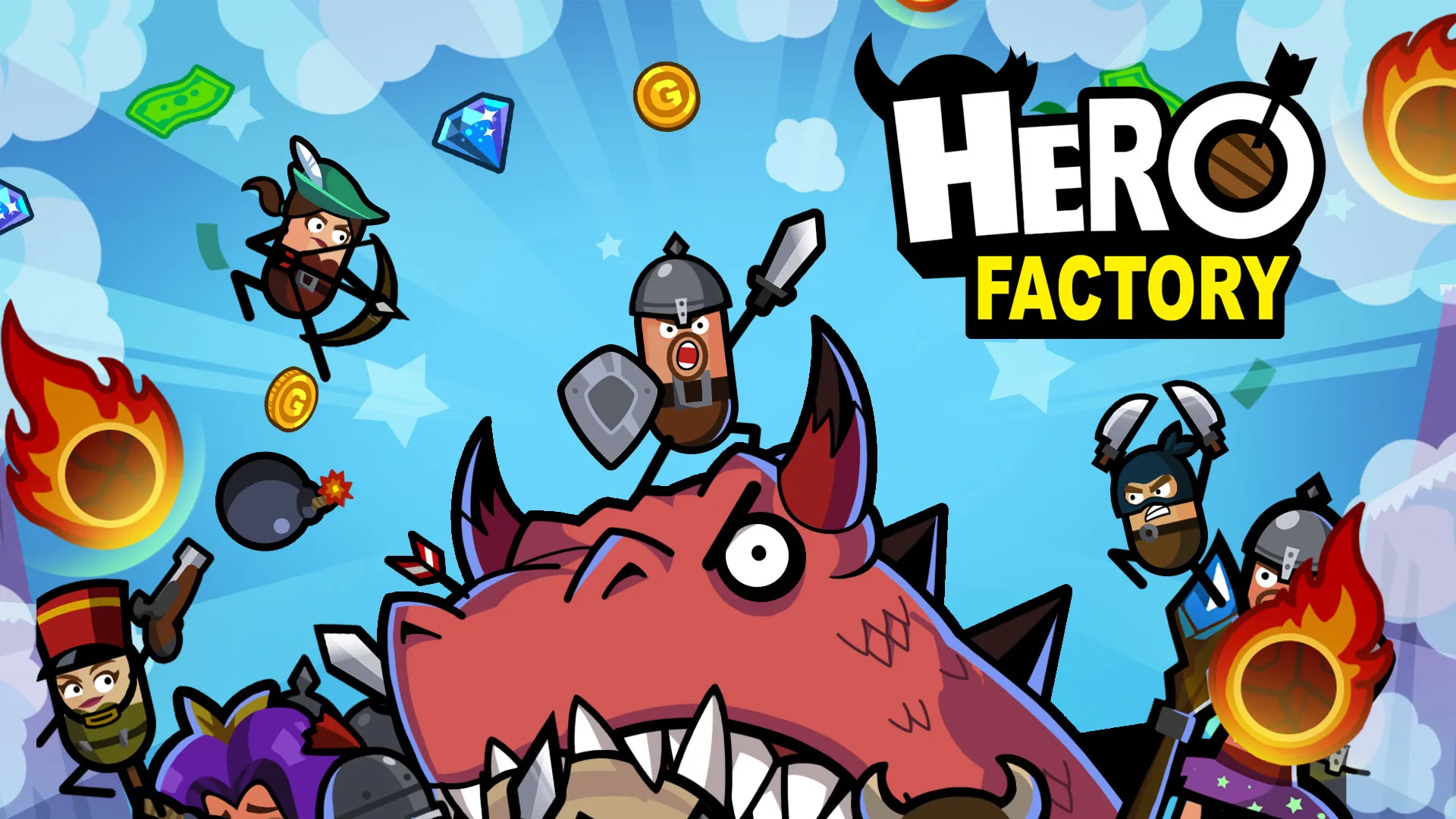 Hero Factory - Idle tycoon | Indus Appstore | Screenshot