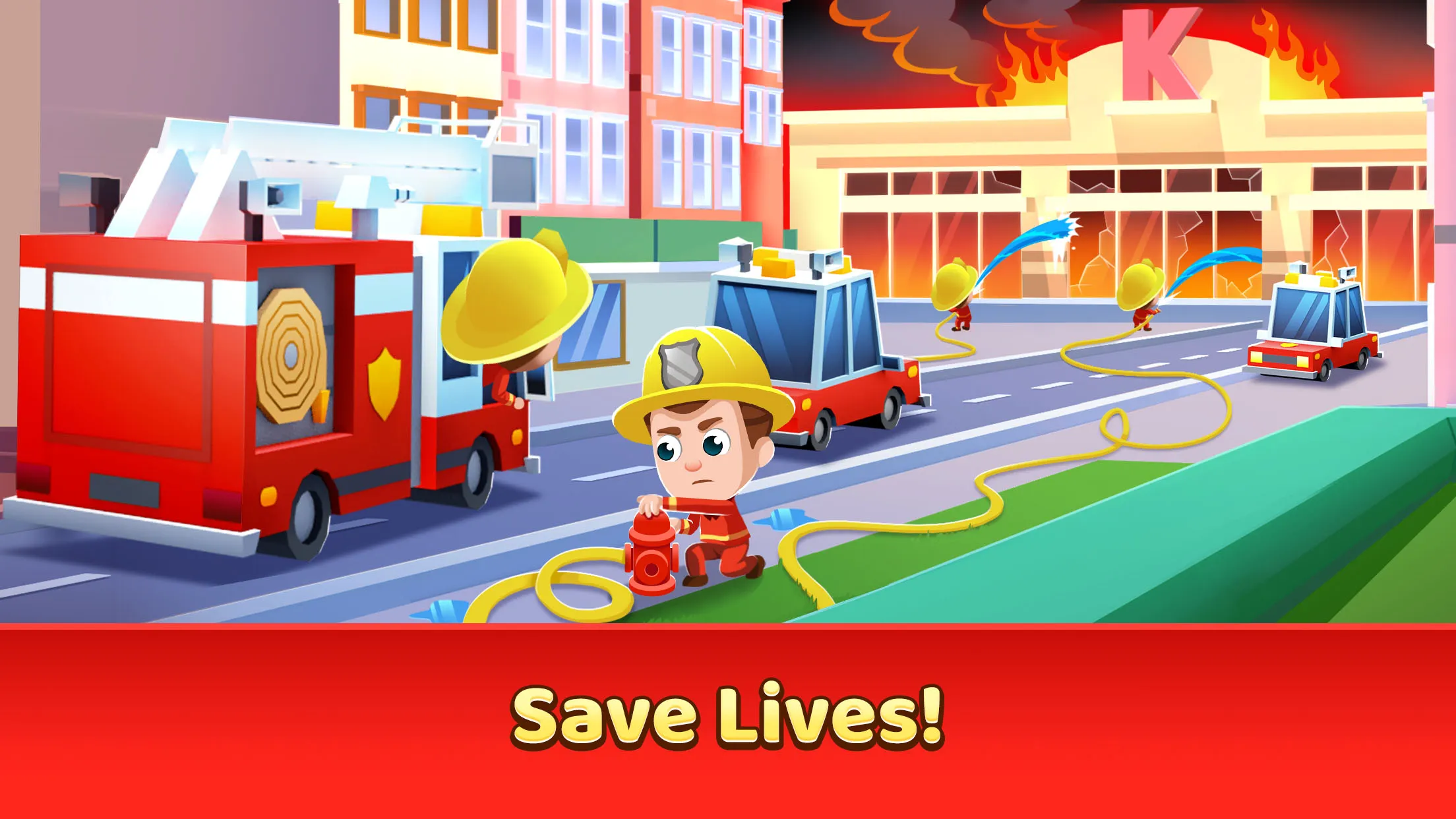 Idle Firefighter Tycoon | Indus Appstore | Screenshot