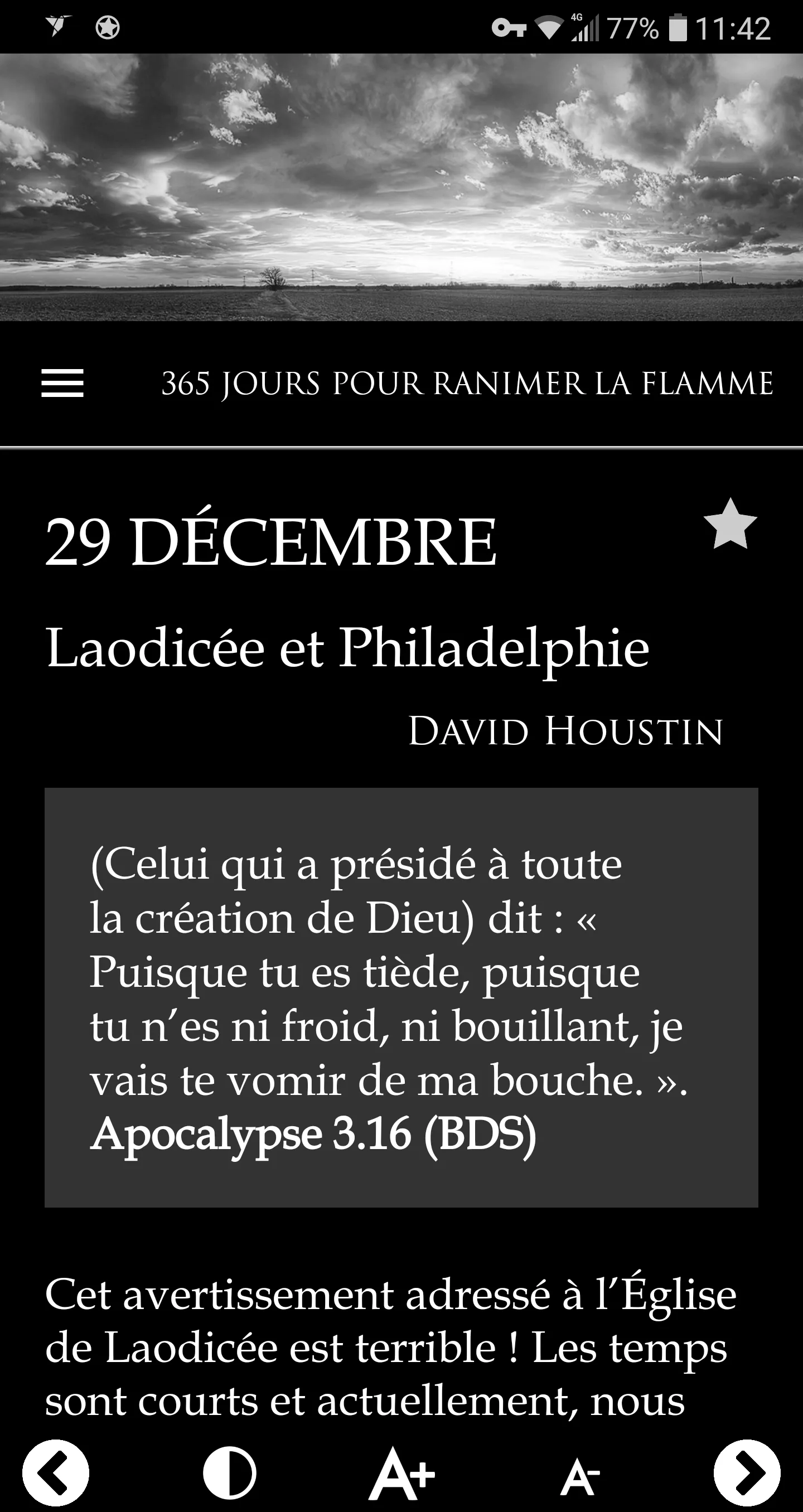 365 j. pour ranimer la flamme | Indus Appstore | Screenshot