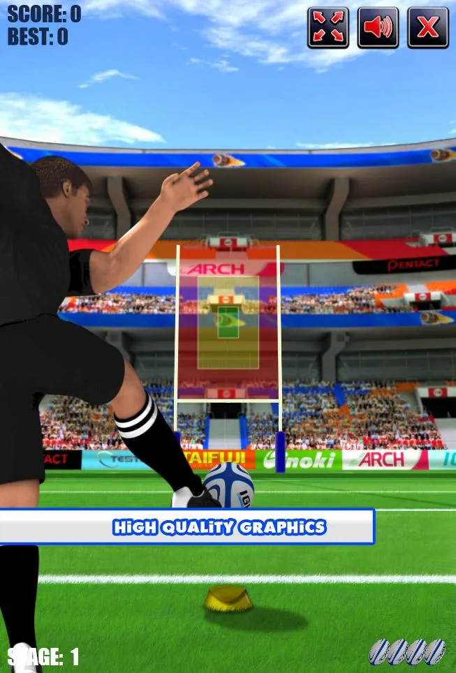 Rugby Kicks | Indus Appstore | Screenshot