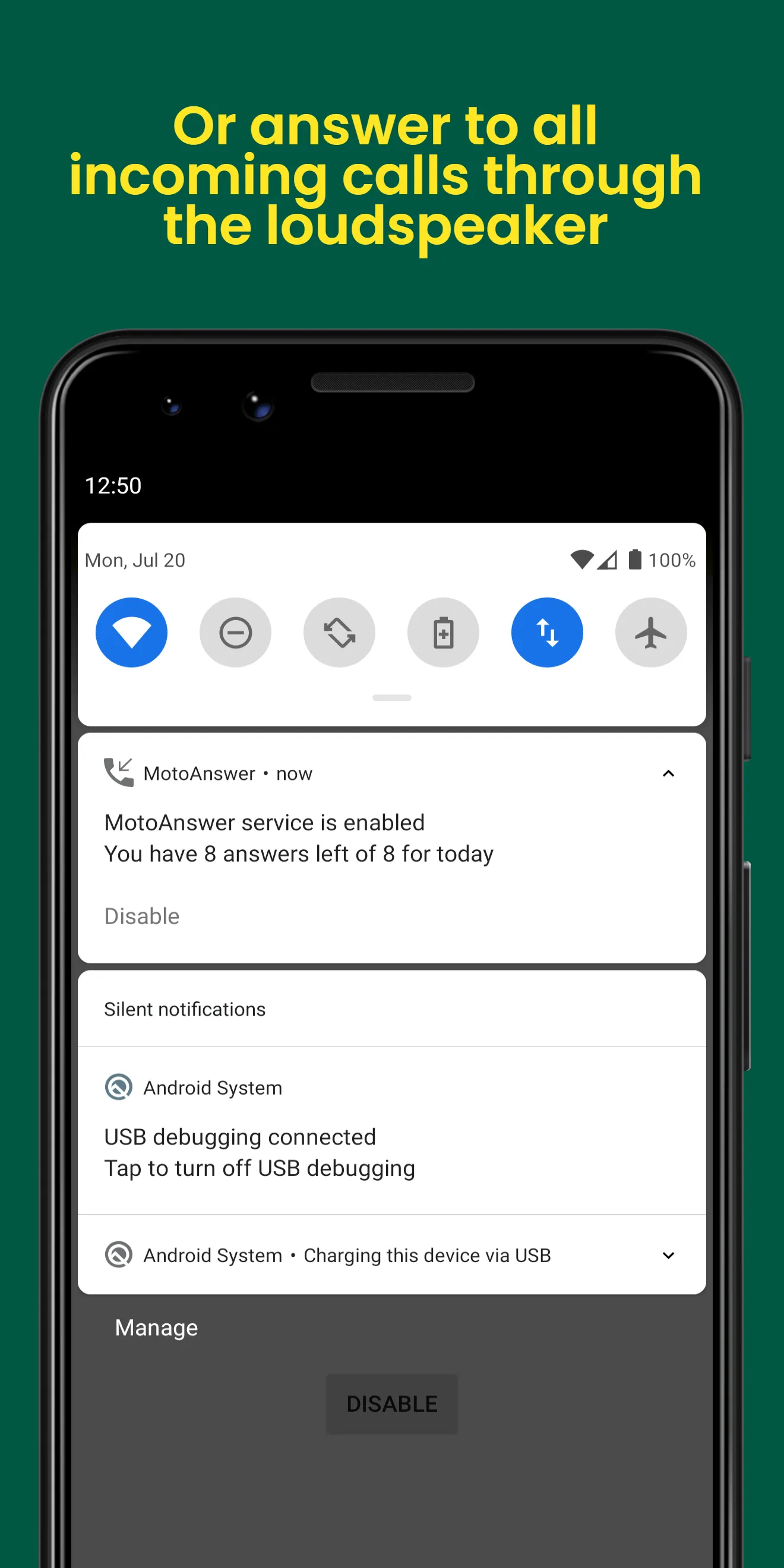 MotoAnswer - Auto Answer Calls | Indus Appstore | Screenshot