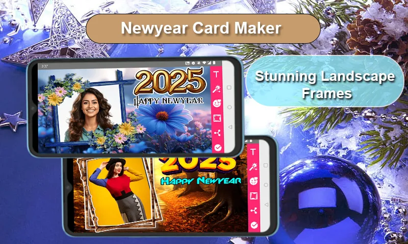 Newyear Card Maker | Indus Appstore | Screenshot