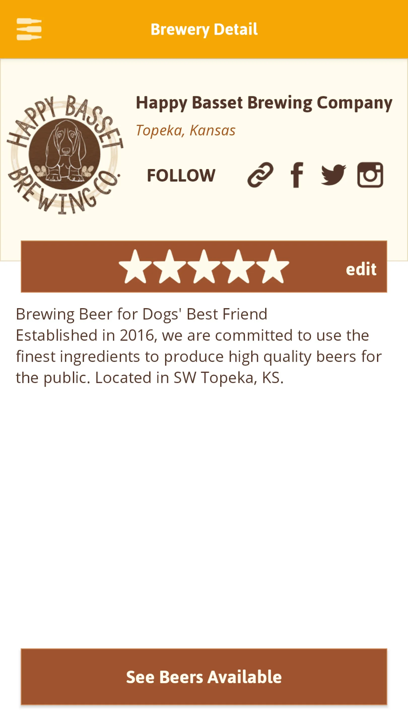 Kansas Craft Brewers Expo | Indus Appstore | Screenshot