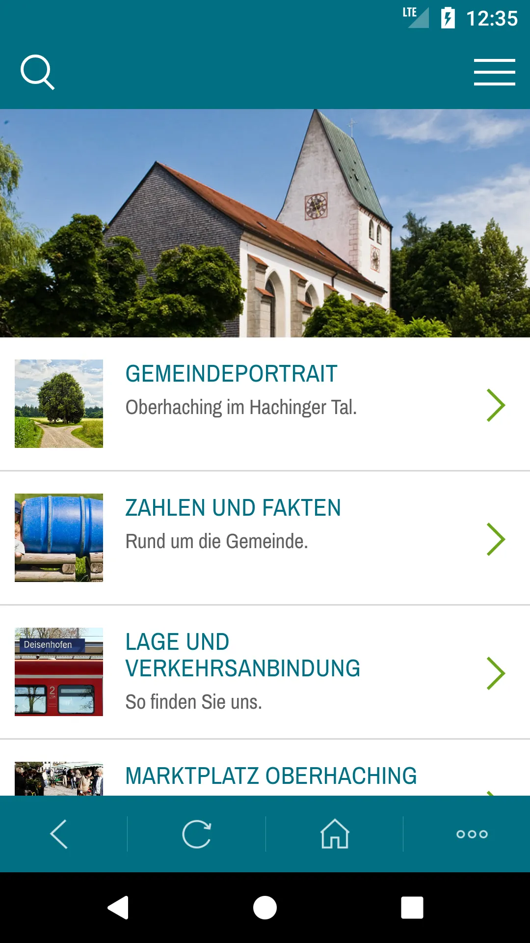 Oberhaching | Indus Appstore | Screenshot