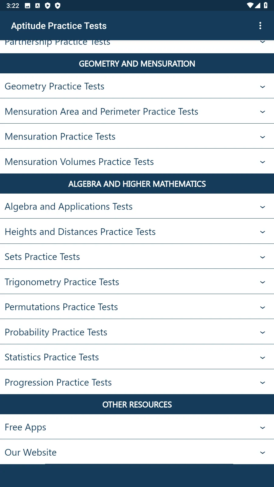 Aptitude Practice Tests | Indus Appstore | Screenshot