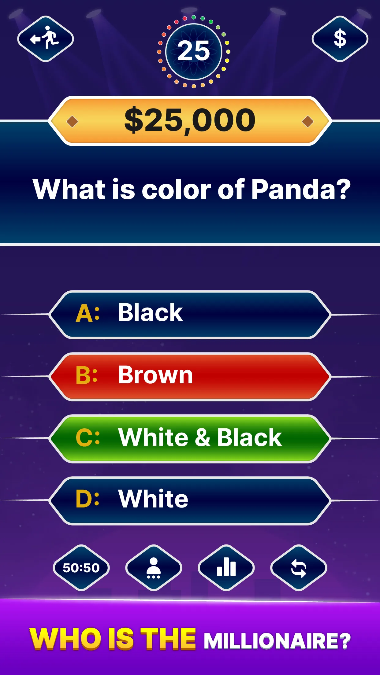 Millionaire Quiz: Trivia Games | Indus Appstore | Screenshot
