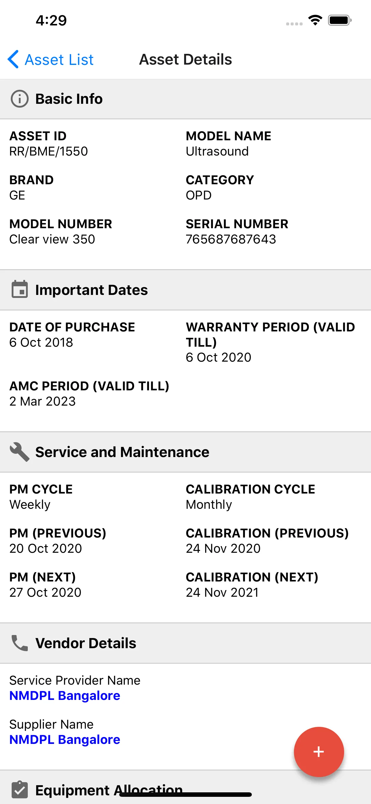 Atto CMMS | Indus Appstore | Screenshot