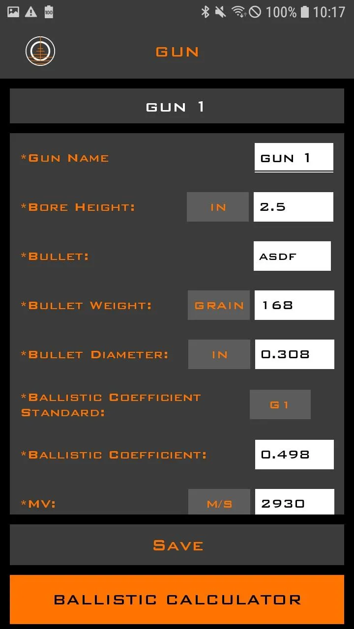 Horus Ballistics | Indus Appstore | Screenshot