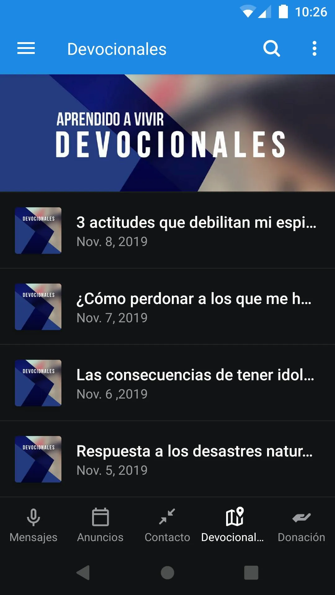 Iglesia Amistad | Indus Appstore | Screenshot