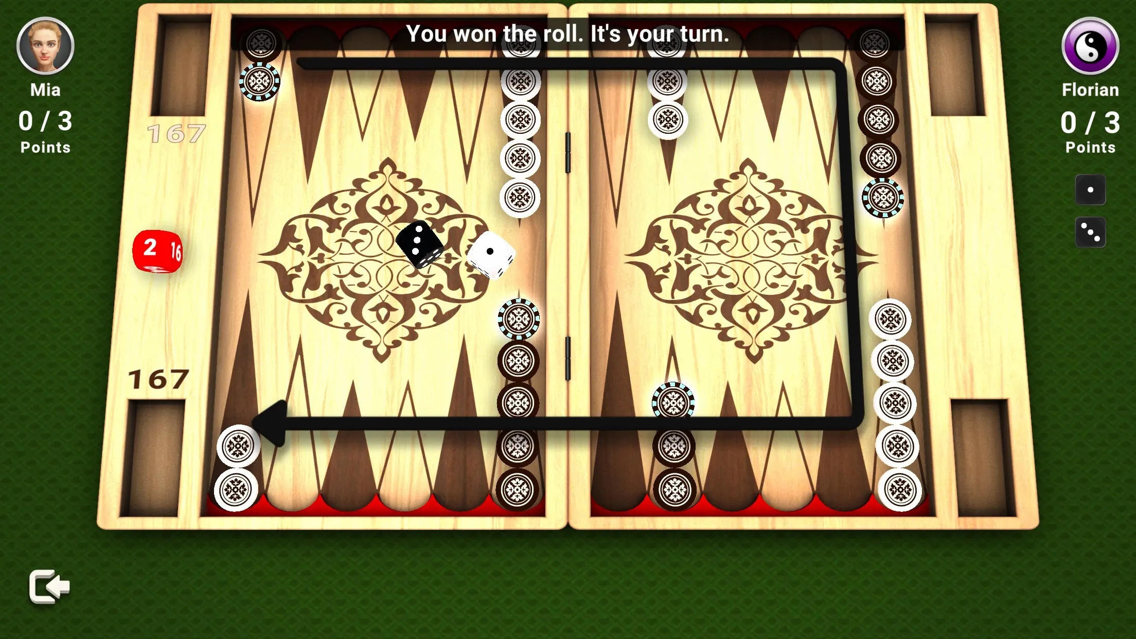 Backgammon -  Board Game | Indus Appstore | Screenshot