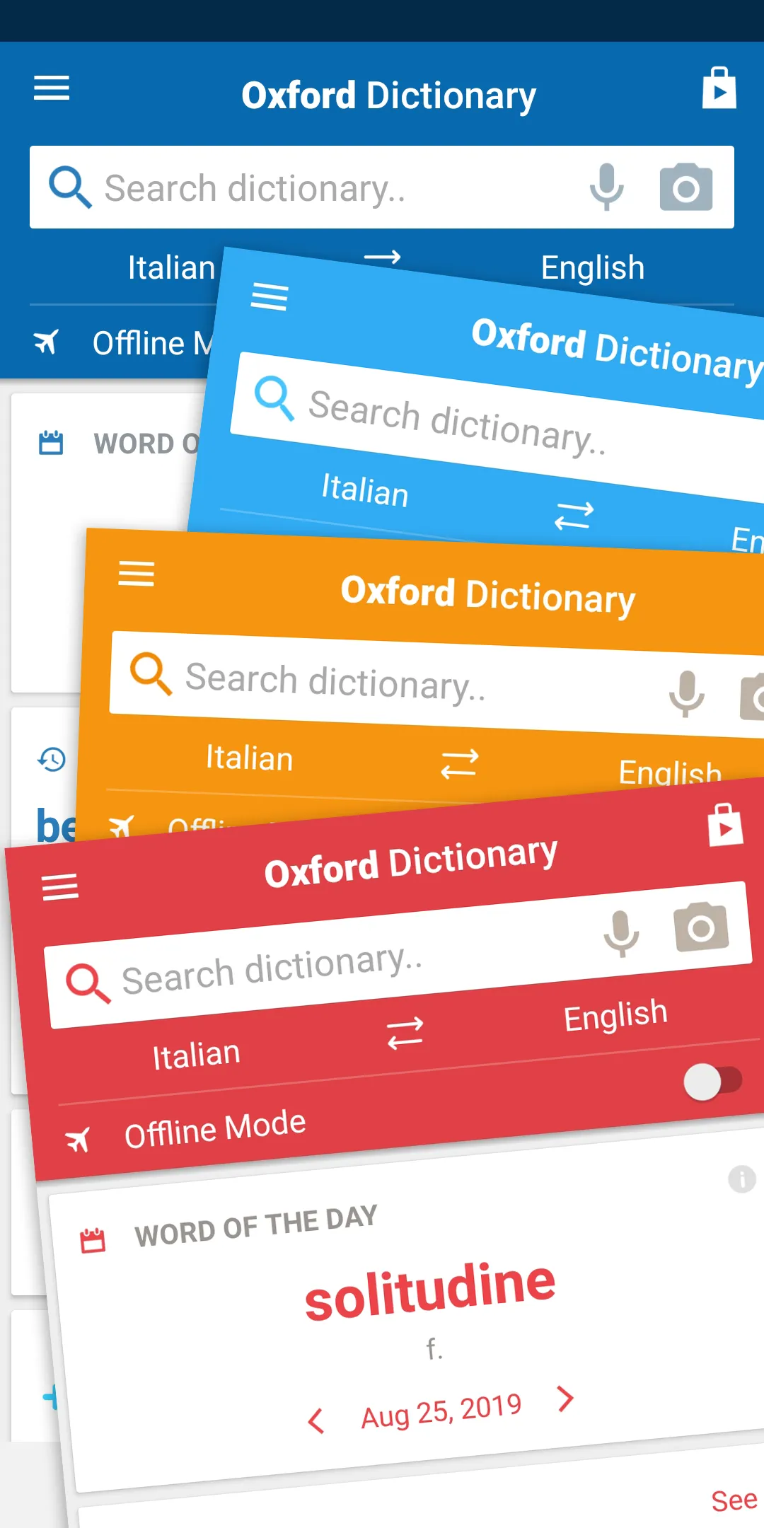 Concise Oxford Italian Dict. | Indus Appstore | Screenshot