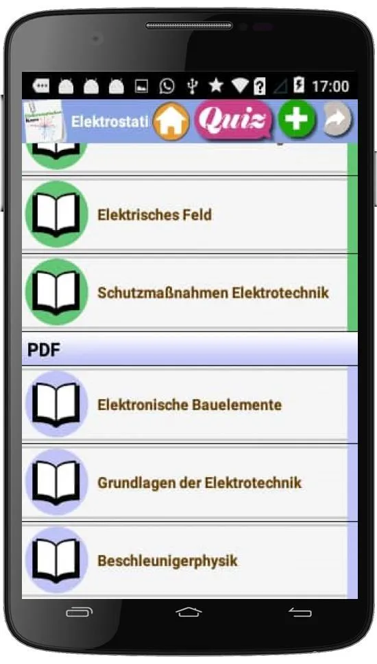 Elektrostatischer Kurs | Indus Appstore | Screenshot