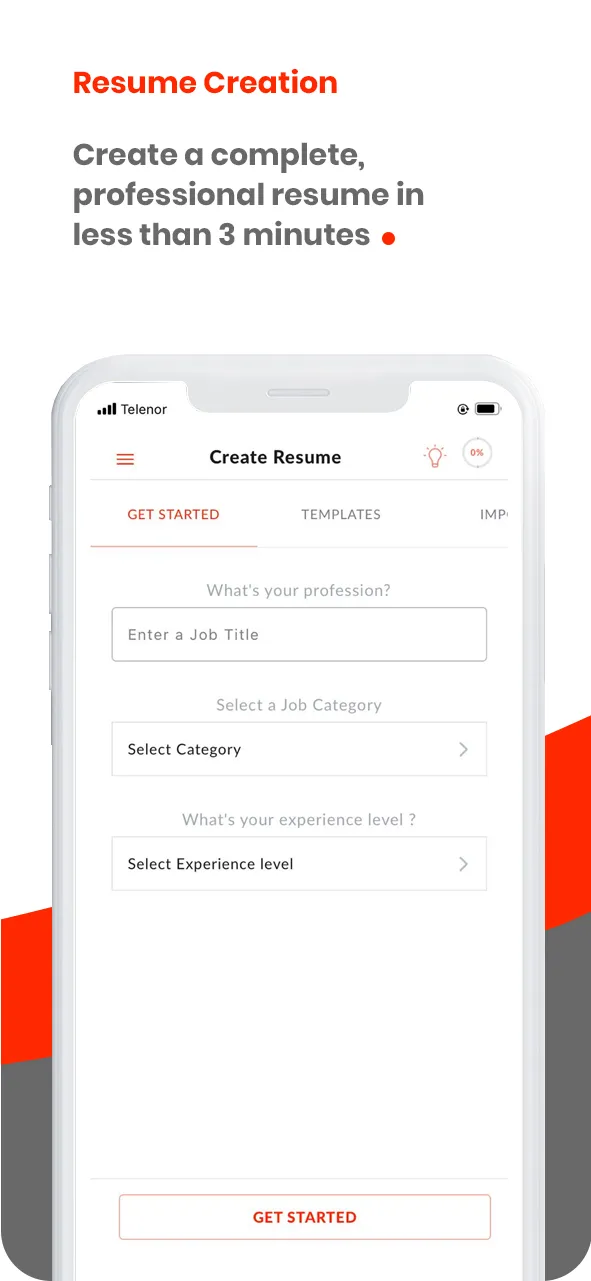 Resume Inc. | Indus Appstore | Screenshot