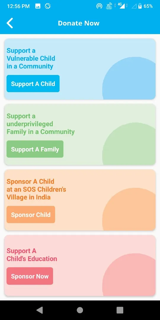 SOS Children's Villages India | Indus Appstore | Screenshot