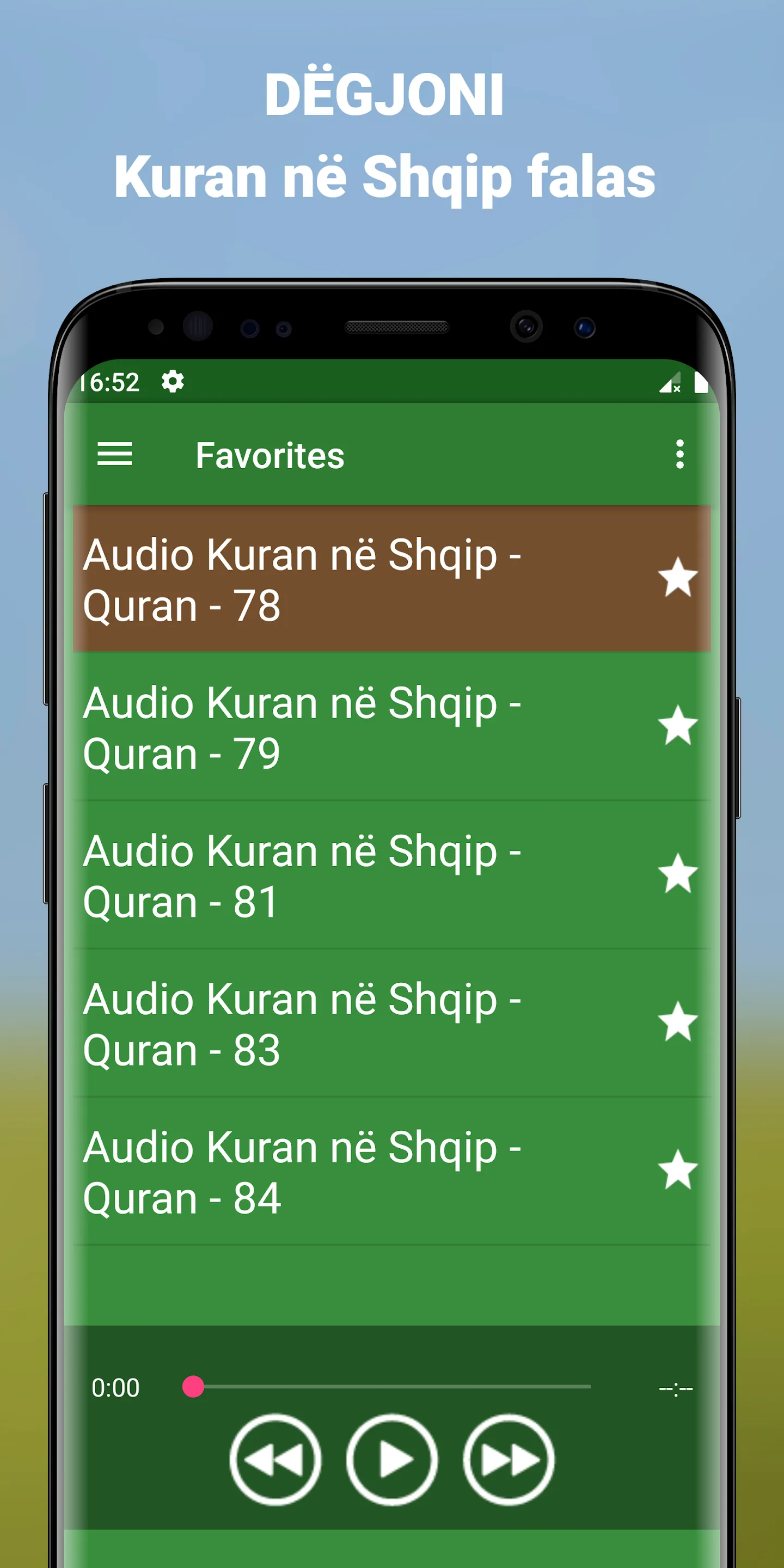 Audio Kuran në Shqip | Indus Appstore | Screenshot