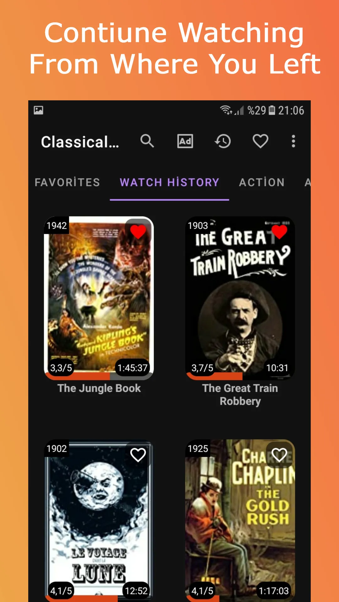 Classical Old Movies | Indus Appstore | Screenshot